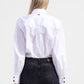 Camicia con colletto classico e fiocchi