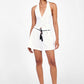 Skorts con cintura decorativa