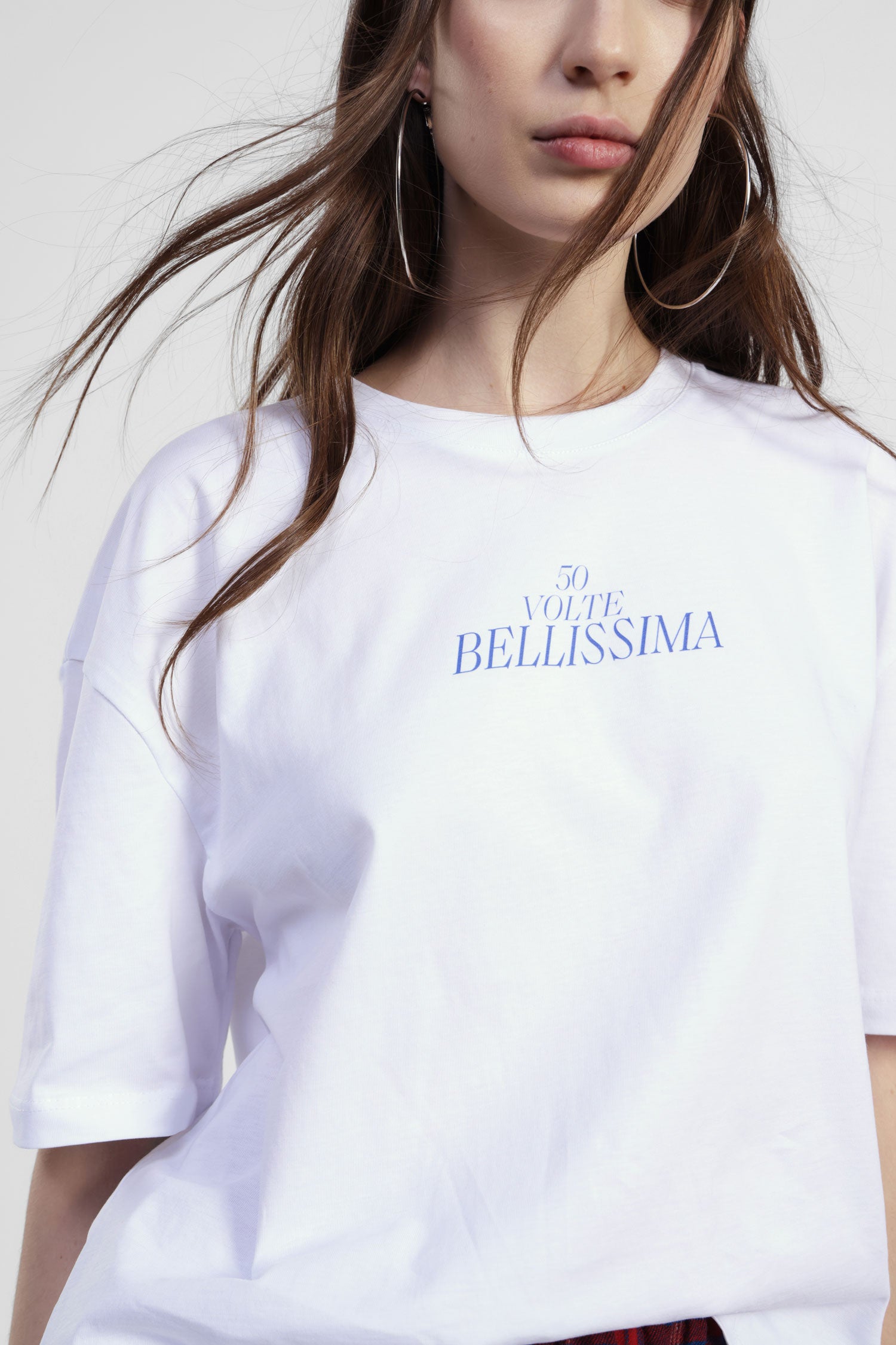 T-shirt stampa frontale fit morbido