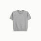Sweater a maniche corte con dettaglio