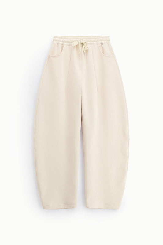 Pantaloni palazzo fit ampio con tasche e coulisse
