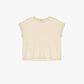 T-shirt a maniche corte minimalista