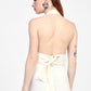 Gilet con scollo all'americana