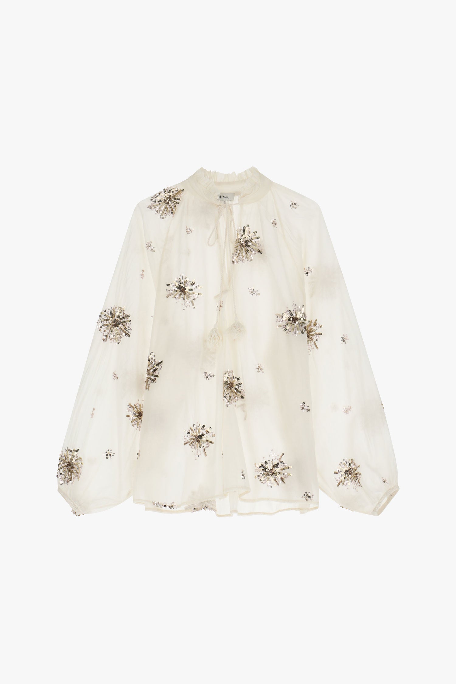 Camicia con dettagli cangianti