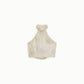 Top senza maniche con collo alto