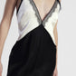 Dress lungo con spalline sottili e dettagli in pizzo