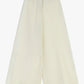 Pantaloni palazzo a vita alta con banda laterale