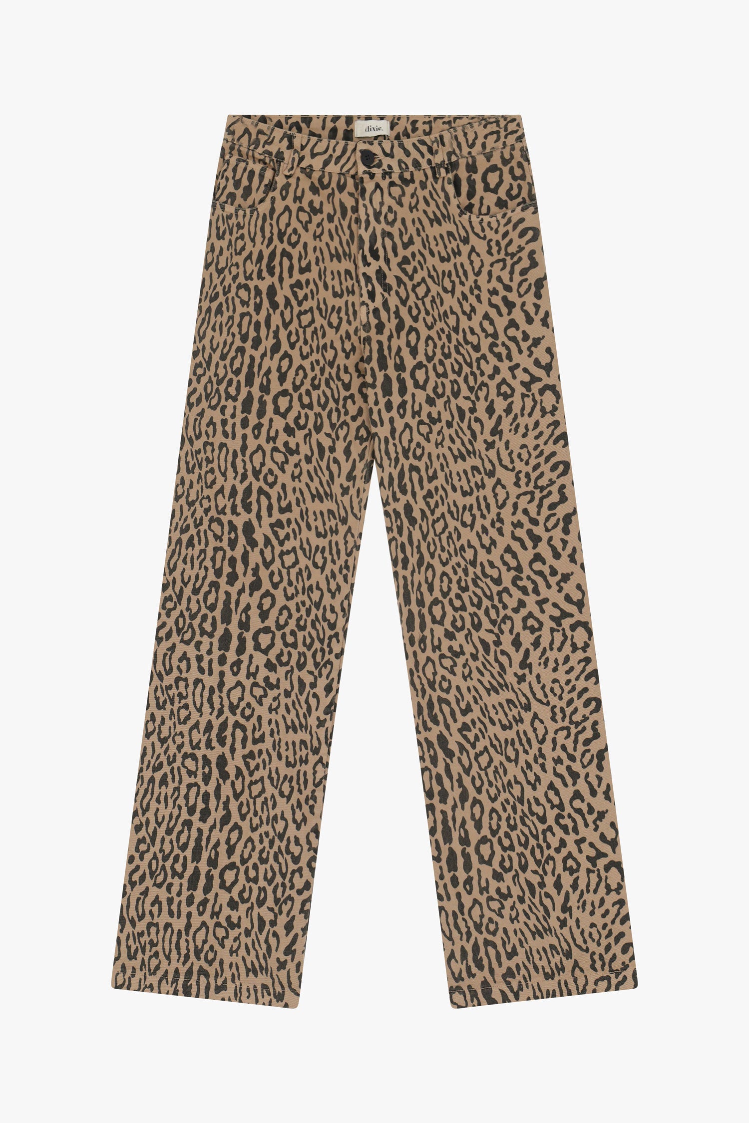 Pantaloni ampi stampa animalier