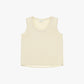 Canotta casual con scollo tondo