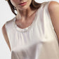 Canotta casual con scollo tondo
