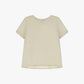 T-shirt manica corta fit dritto girocollo