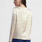 Top a manica lunga con scollo rotondo