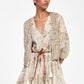Gilet con paillettes e lacci
