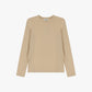 T-shirt manica lunga minimalista