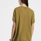 Maglione corto vestibilità ampia maniche corte