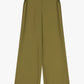Pantaloni palazzo con piega centrale e tasche