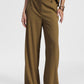 Pantaloni palazzo con piega centrale e tasche