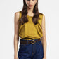 Canotta casual con scollo tondo