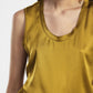 Canotta casual con scollo tondo