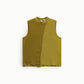 Top smanicato colorblock con collo alto