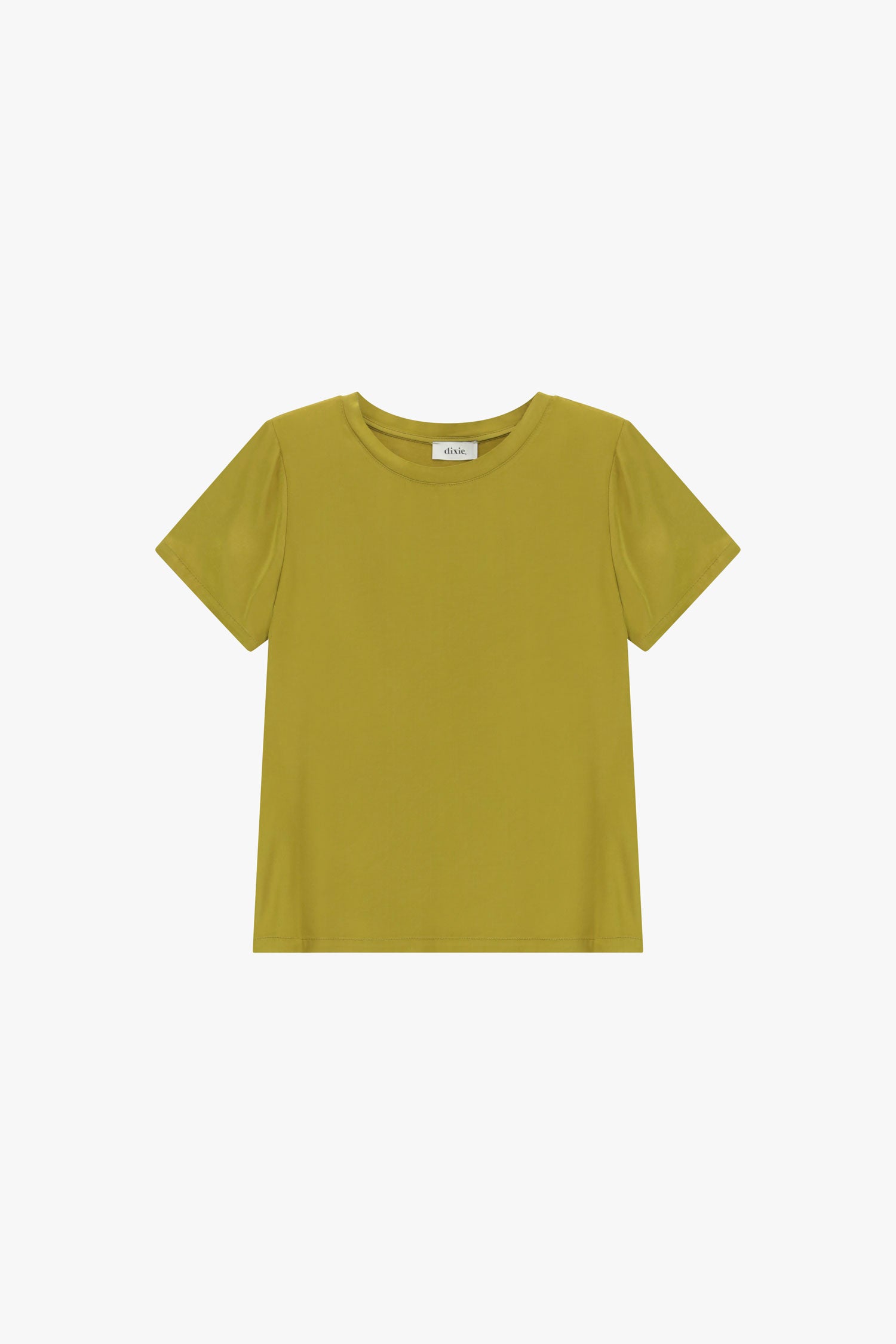 T-shirt manica corta fit dritto girocollo