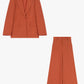 Completo giacca e pantaloni a gamba larga