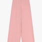 Pantaloni palazzo con piega centrale e tasche