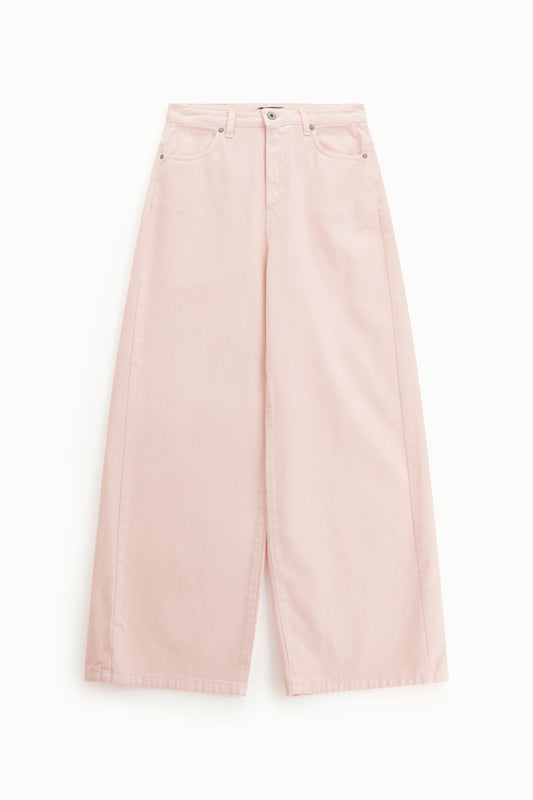 Jeans a gamba ampia e tasche