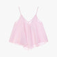 Top ampio con spalline sottili