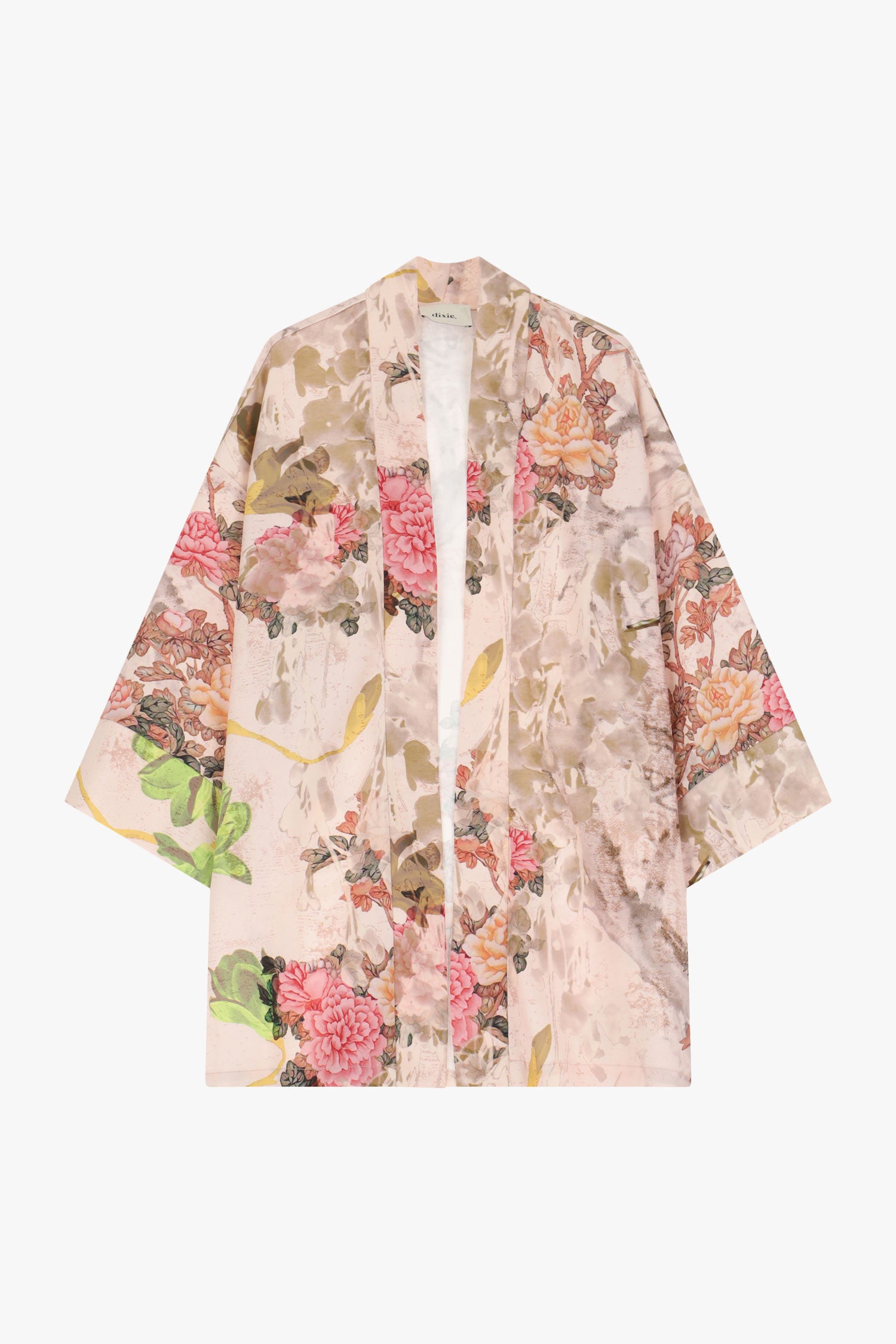 Cappotto lungo con motivo floreale
