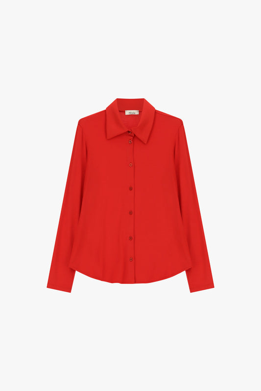 Camicia regular-fit colletto classico e maniche lunghe