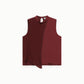 Top smanicato colorblock con collo alto