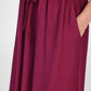 Pantaloni ampi con vita alta