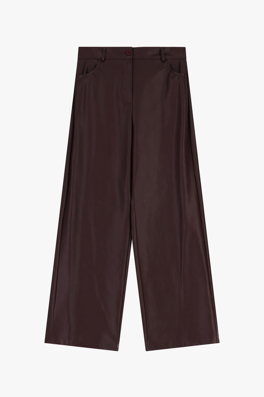 Pantaloni ampi a gamba larga