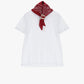 T-shirt manica corta con accessorio