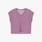 T-shirt v-collo maniche corte