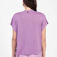 T-shirt v-collo maniche corte