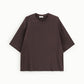 Top ampio manica al gomito girocollo minimal