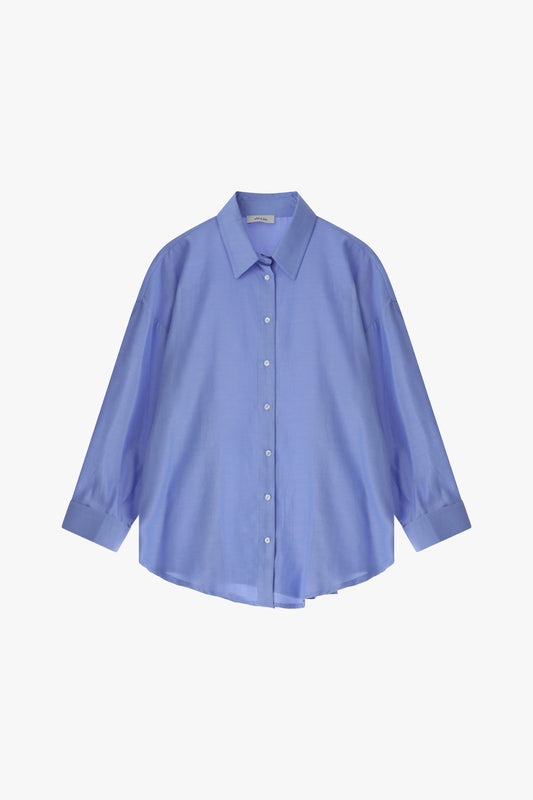 Camicia oversize con maniche lunghe