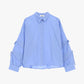 Camicia con coulisse sulle maniche