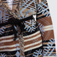 Cardigan con frange e cintura