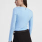 T-shirt manica lunga minimalista