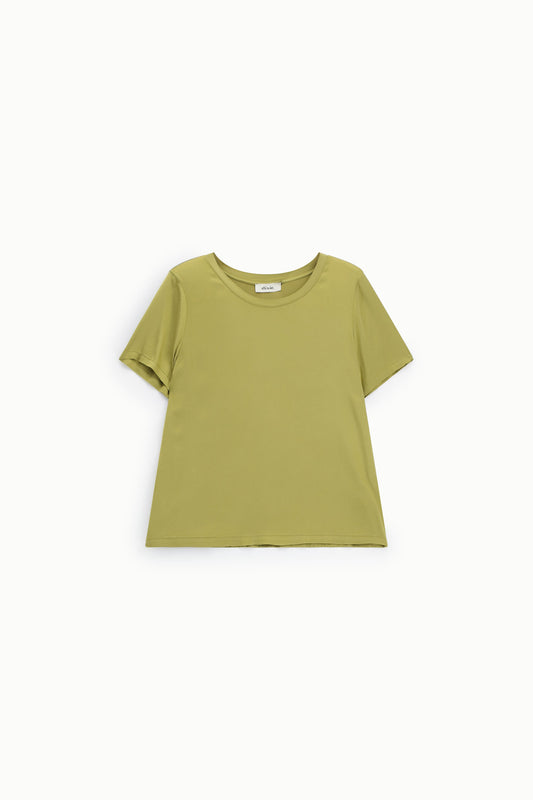 T-shirt a maniche corte taglio dritto