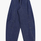Pantaloni palazzo ampi con vita alta e coulisse
