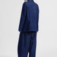 Pantaloni palazzo ampi con vita alta e coulisse