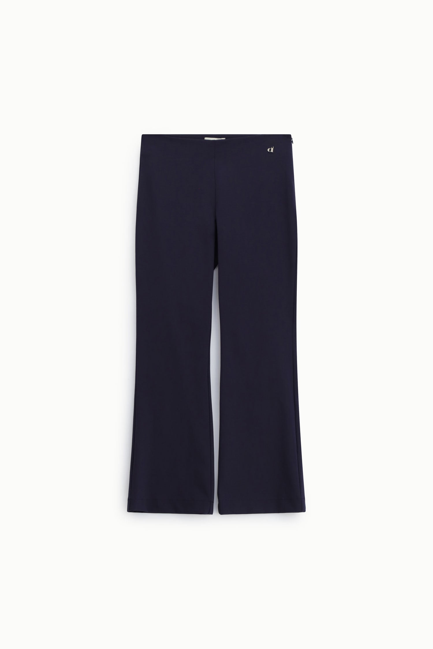Pantaloni palazzo linea ampia a vita alta