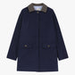 Trench con tasche e colletto