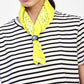 T-shirt a righe con maniche corte