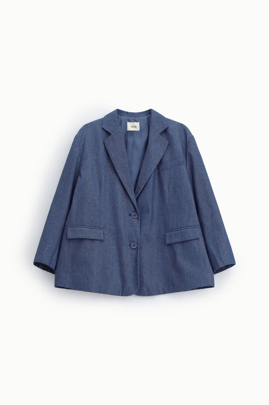 Blazer regular-fit con tasche frontali classiche