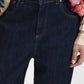 Jeans a gamba larga vita alta
